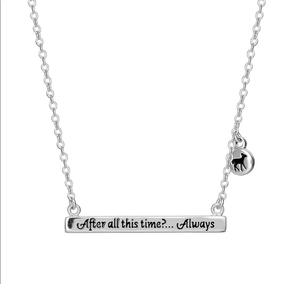 Warner Bros. Other - NWT Harry Potter “Always” Bar Necklace
